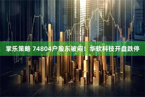 掌乐策略 74804户股东被闷！华软科技开盘跌停